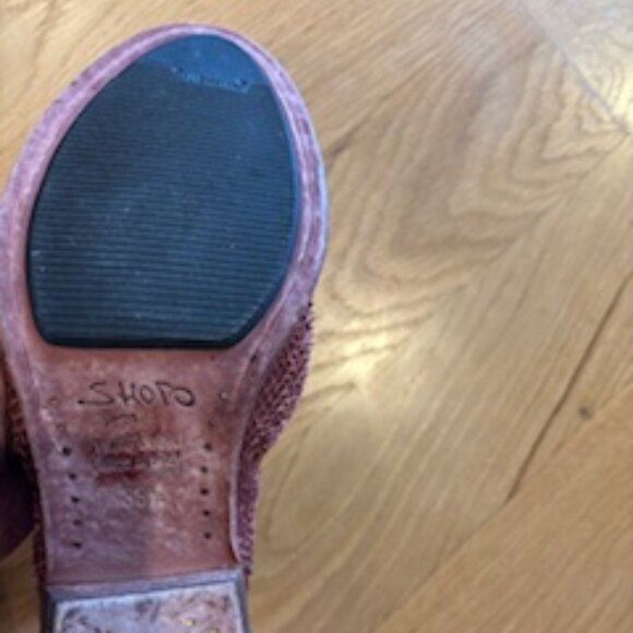 SHOTO Brick Red Western Chelsea Leather Boots - Picture 11 of 14